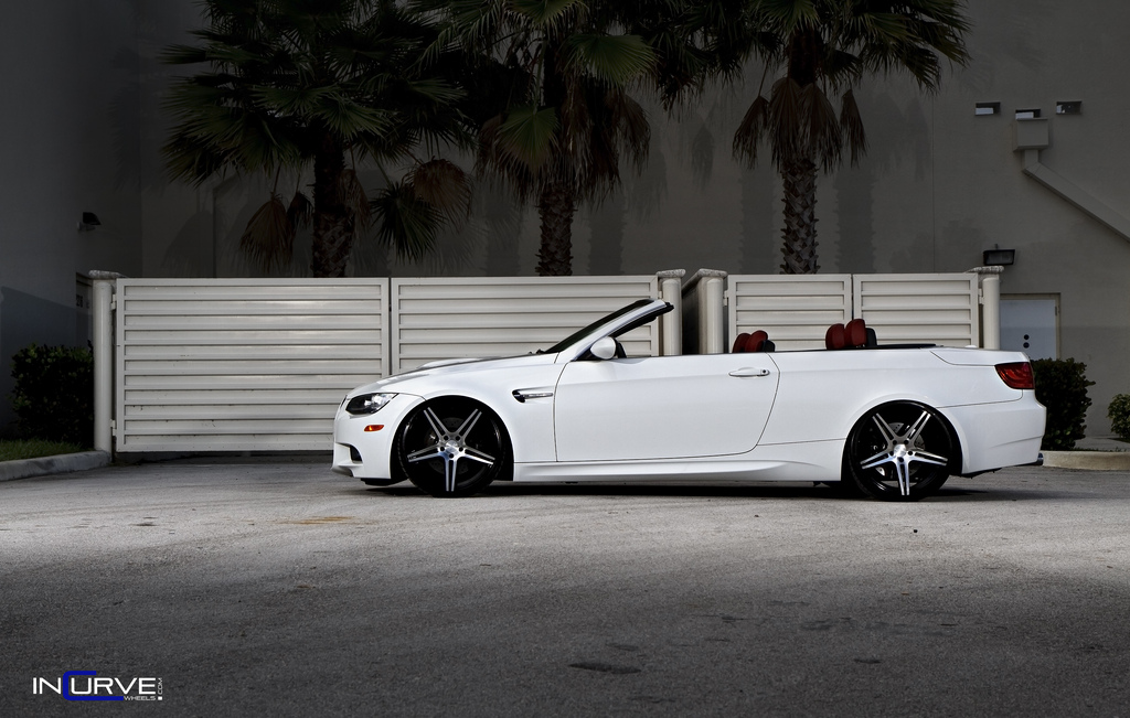 Incurve Wheels IC-S5 Machined Black on BMW M3 E93